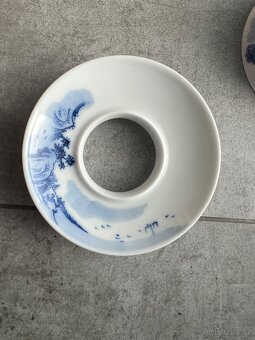 Gaiwan - luxusní porcelán Jing De Zhen + faktura - 7