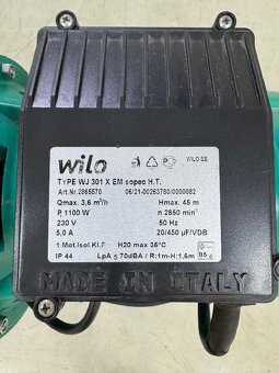Čerpadlo Wilo WJ 301 X EM 60 l - 7