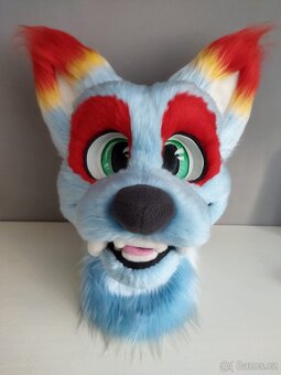 fursuit (hlava, packy s liningem, ocas) - 7