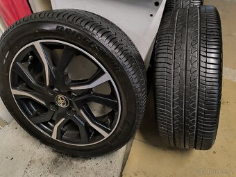 ALU kola Toyota Yaris 4x100 r16 Originál, pneu 6mm+TPMS - 7