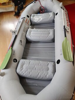 Prodám člun Intex Mariner4 + elektromotor a další přís. - 7