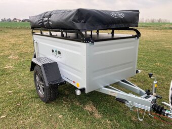 Multifunkční Přívěsný Vozík OFFROAD Camping Poklop na Stan - 7