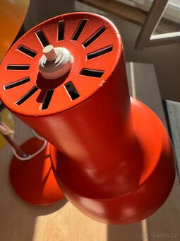 Oranžová lampa Napako – originál, Josef Hůrka - 7