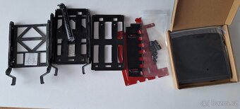 PC skřín Phanteks Eclipse P400 (černá/červená, tvrzené sklo) - 7