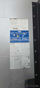 Kögel lowdeck plachtový návěs – 2016 - 7