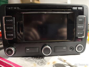 VW RNS315 BT DAB autorádio navigace 3C0035279 - 7
