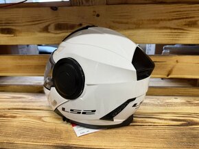 Výklopná helma LS2 FF902 SCOPE SOLID WHITE XS - 7