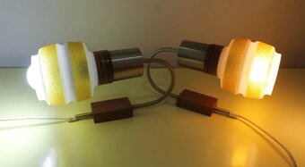 Retro stolní / nástěnné lampičky AKA DDR - 7