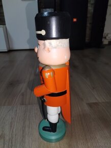 Louskáček 33 cm celodřevěný starožitný - 7