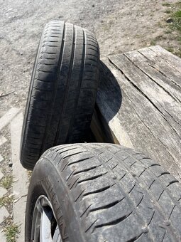 prodám 15" alu litá kola na Citroen C4 2005+letní pneu - 7