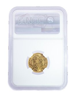 Svatováclavský dukát 1926, certifikace NGC MS 65 - 7
