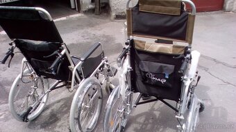 INVALIDNÍ VOZÍK-45 CM,POLOHOVACÍ 90°-ZASÍLÁM PO ČR - 7
