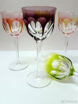 Moser sklenice na stopce " Lady Hamilton" - 7