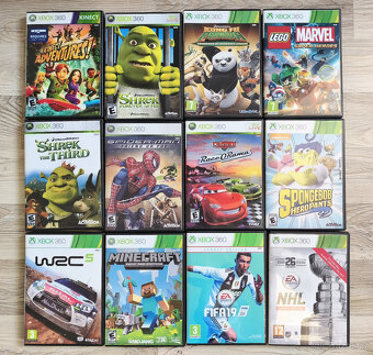 Xbox 360 slim 250 GB Kinect HDD Flash LT+3.0 + hry - 7