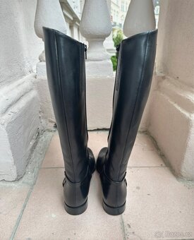 Kožené kozačky Högl - 7