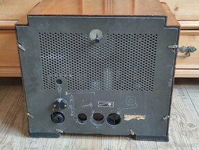 Vzácné staré rádio Philips 536 A, Andromeda - 7