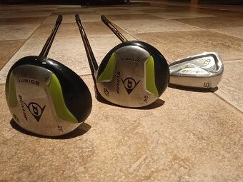 Golfový set Tiger Cup Young-PRO + 3 hole Dunlop + vozík - 7