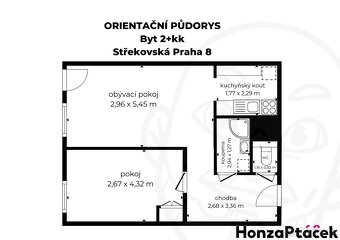 Prodej, byt 2+kk, Střekovská, Praha-Kobylisy, ev.č. 15533 - 7