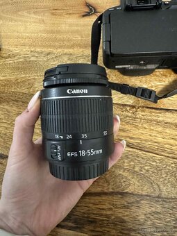 Canon EOS 200D + 2× objektiv - set - 7