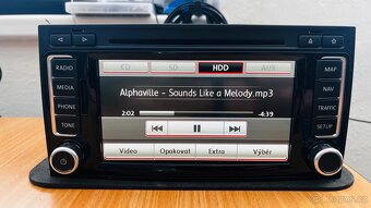 Rádio RNS 510 - Multivan / Touareg - RNS510 - DAB+ LED, SSD - 7