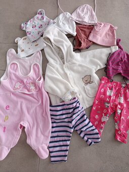Oblečení holka 0-3 měsíce - 7