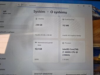 DOTYKOVÝ Dell Latitude 7440 / i7 / 16GB / 256SSD / Win 11 - 7