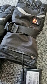 Vyhřívaná vesta AlpenHeat FIRE-FLEECE - zelená XS,rukavice - 7