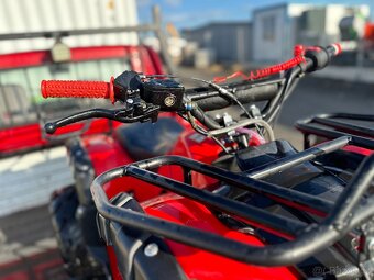 Dětská čtyřkolka 125cc Hummer RS Deluxe červená - 7