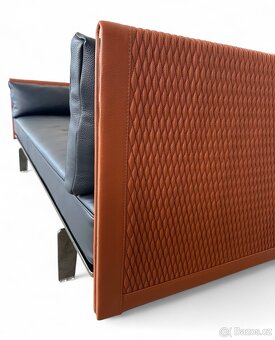 Luxusní designová kožená pohovka Clayton Poltrona Frau - 7