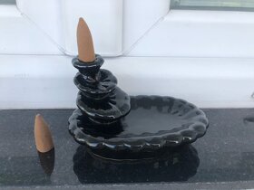 Stojan na vonné kužely - Tekoucí dým - Jezírka - 7