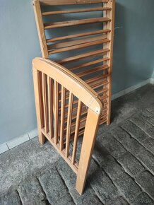 Prodám dětskou postýlku 120x60 s matrací s kokosovým vláknem - 7