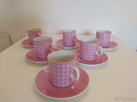 Porcelánové hrnečky s podšálky, design Jaroslav Ježek - 7