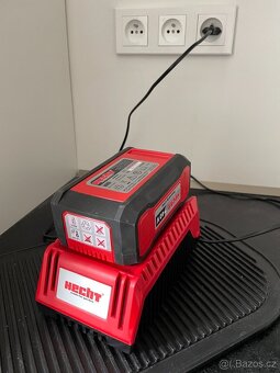 AKU sekačku Hecht 5034 + nabíječka + baterie - 7