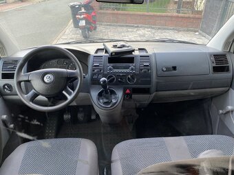 VW Transportér T5 1.9 TDI, 3-místný, Serviska,nová STK.Dovoz - 7