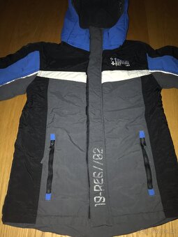 2 x zimní nepromokavá bunda vel. 152 - 7