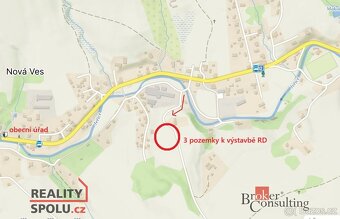 Prodej, pozemky/bydlení, 1001 m2, Nová Ves, Liberec [ID 7642 - 7