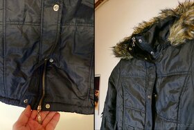Teplý dámský kabát XS-S - 7
