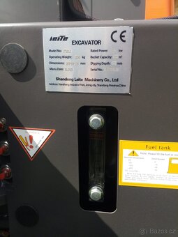 LeiTe LT 1012 minibagr jednoválec KOOP Diesel, chladič hydr. - 7