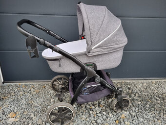 Kočárek Noordi Fjordi 3v1 s autosedačkou, dark grey (2021) - 7