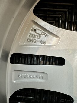 Opel Vivaro - zimní orig. ALU sada 5x108 R17 - 7