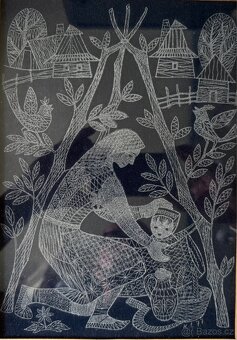 Obraz Karel Langer Valašský život - 7