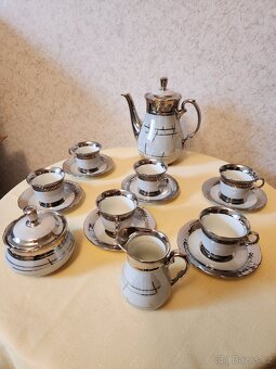 Starožitný porcelánový servis - 7