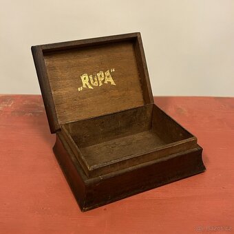 Dřevěná truhlička, šperkovnice "RUPA" - 7