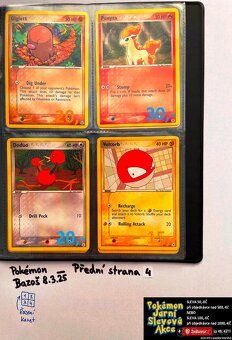 Kusové karty TCG Pokémon STARÉ 15-20LET (ORIGINÁL) - 7
