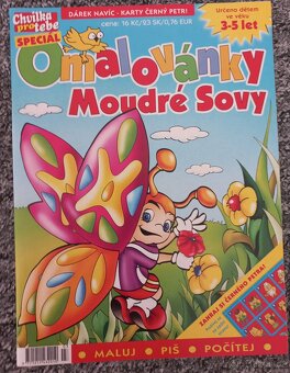 Knihy a úkoly pro děti, omalovánky, Barbie atd - 7