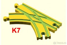 Vláčkodráha Brio, Lidl, Ikea - křížení kolejí - 7