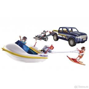 Playmobil 70534 terénní vozidlo a člun - 7