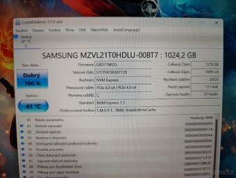 Herní notebook msi alpha 17 c7vg Ryzen 9, rtx 4070 - 7