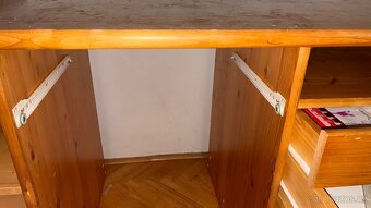 Psací stůl z masivu (borovice) – 153 x 60 cm - 7