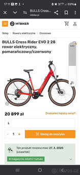 Nové elektrokolo BULLS Cross Rider EVO2 Bossch 750Wh - 7